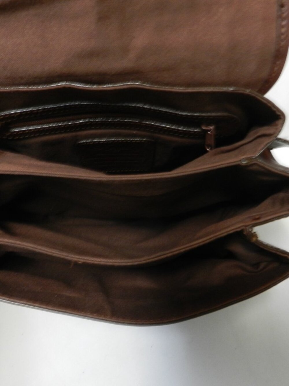 Fossil Vintage Woven Leather shoulder bag purse basket weave brown adjustable - Picture 14 of 15